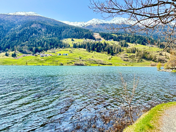 Blick zum Wander- und Mountainbikeresort