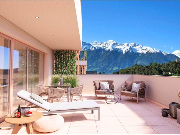 Terrassensicht Wohnung 10