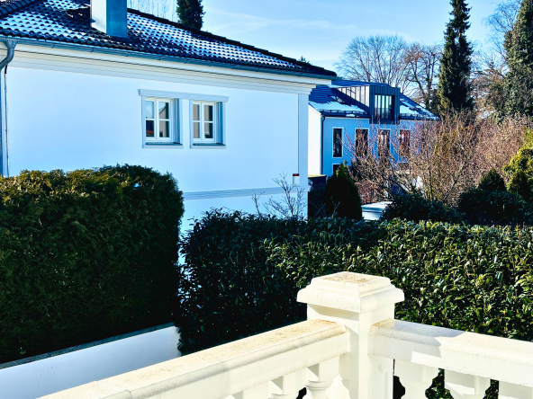 vom Balkon Richtung Süd-Westen